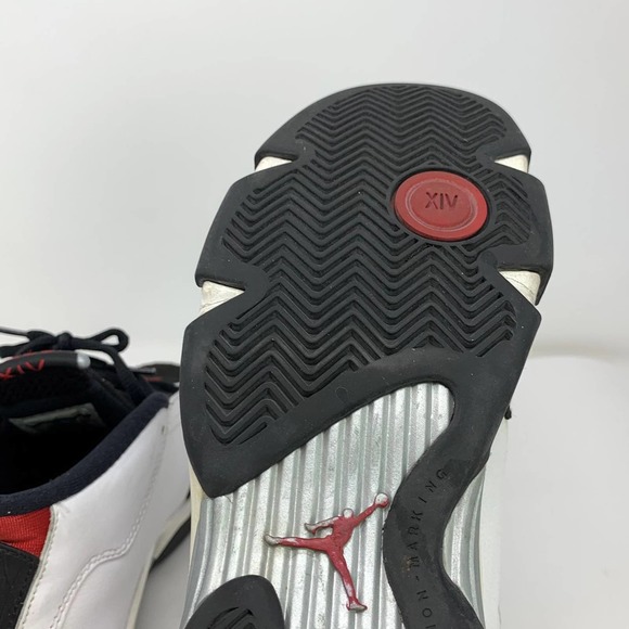 Air Jordan 14 \'Black Toe 654963-102 size 7y mens 7 womens 8.5 main image 6